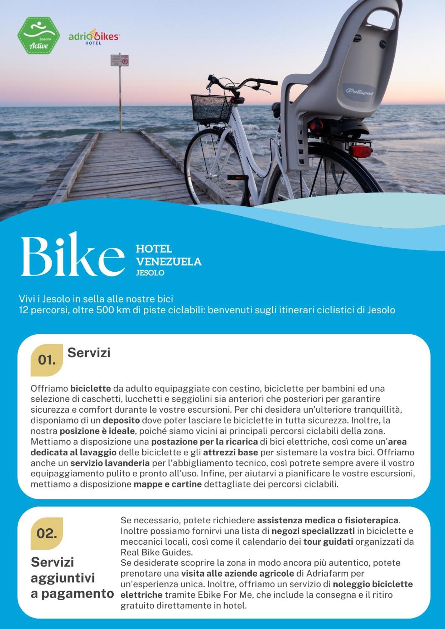 Hotel Venezuela Τζεσόλο Λίντο Εξωτερικό φωτογραφία